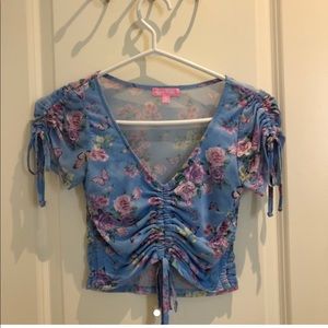 Dolls Kill Ethereal Ruched Tee!